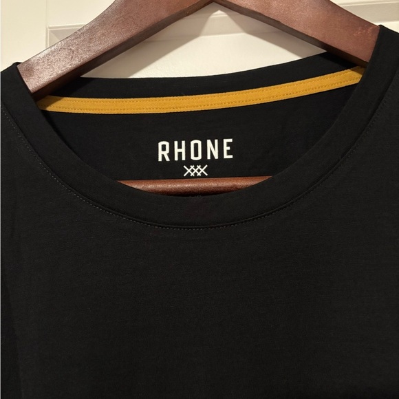 🖤 Rhone Modino Wool Long Sleeve Tee – Black, Size L (NWT, Still in Polybag) - Picture 6 of 9